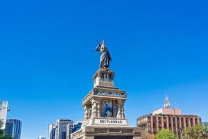 mexiko, mexiko denkmal für cuauhtemoc am paseo reforma foto