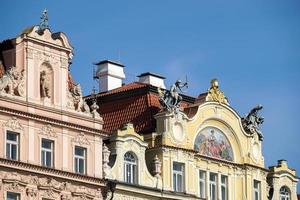 Prag, Tschechische Republik, 2014. Jugendstilgebäude des Ministeriums für lokale Entwicklung in Prag foto