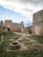 mittelalterliche burg in der stadt el burgo de osma foto