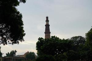 qutb minar- qutab minar straße, delhi bild foto