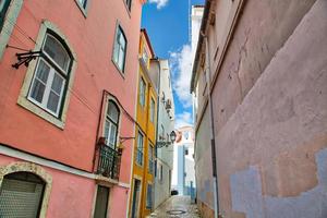 portugal, bunte straßen von lissabon foto