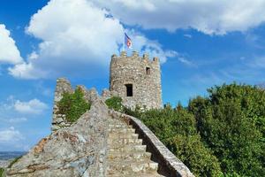 sintra, portugal, malerische burg der moore foto