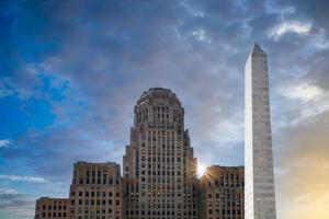 Buffalo City Hall, das 378 Fuß hohe Gebäude ist der Sitz der Gemeindeverwaltung, eines der größten und höchsten Gemeindegebäude in den Vereinigten Staaten foto