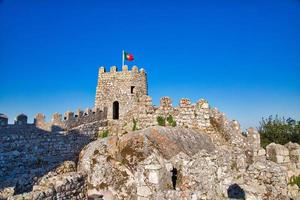 Sintra, Portugal, berühmte Burg der Mauren foto