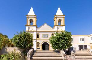 mexiko, koloniale straßen und farbenfrohe architektur von san jose del cabo im historischen zentrum foto