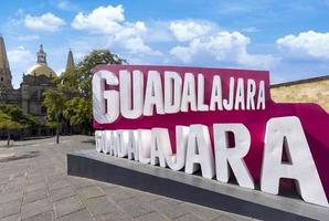 mexiko, guadalajara kathedrale basilika im historischen eingang nahe plaza de armas und befreiungsplatz foto