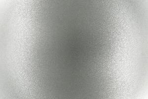textur des silbernen rauen metallbodens, abstrakter hintergrund foto