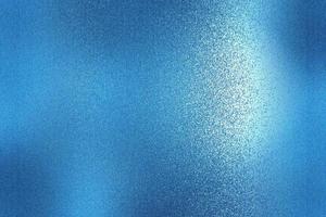 Textur der blauen gebürsteten Metallplatte, abstrakter Hintergrund foto