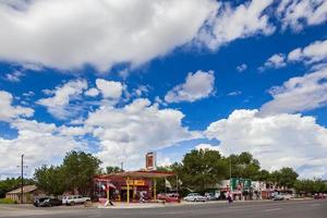 Seligman, Arizona, USA, 2011. Geschenkeladen auf der Route 66 foto