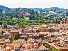 hdr-luftbild von bologna foto