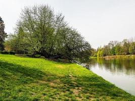 hdr fluss po in turin foto