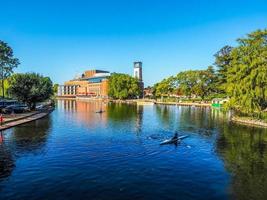 HDR-Fluss Avon in Stratford-upon-Avon foto