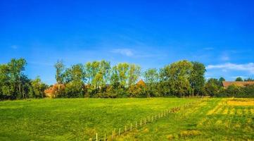 HDR-Landschaft in der Nähe von Cambridge foto