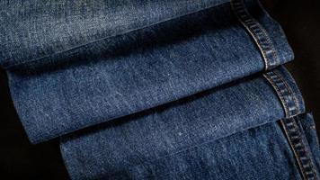 Blue Denim Jeans Textur Hintergrund foto