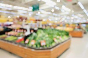 Supermarkt verwischen Hintergrund foto