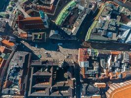 luftpanoramaarchitektur münchen, bayern, deutschland. foto