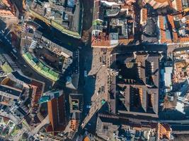 luftpanoramaarchitektur münchen, bayern, deutschland. foto