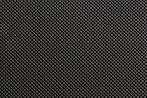 textur von schmutzig auf schwarzer metallgitterwand, abstrakter musterhintergrund foto