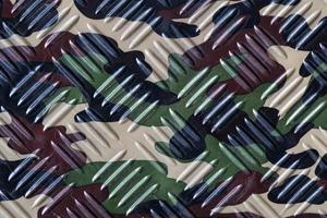 Camouflage-Textur-Hintergrund mit Rautenmuster foto