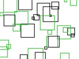 abstrakte grüne graue Quadrate mit weißem Hintergrund foto