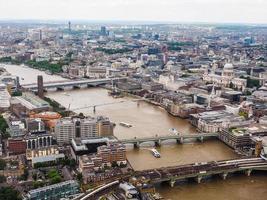 hdr-luftaufnahme von london foto