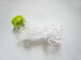 Plastikflasche zum Recycling foto