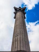 HDR-Nelson-Säule in London foto