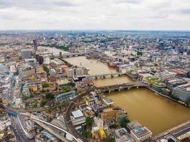 hdr-luftaufnahme von london foto