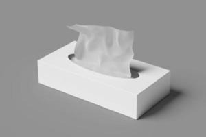 Box Tissue leere Mockups foto