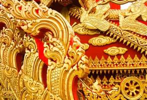 Autodekoration in thailändischen religiösen Festen im Süden Schönheit 1 foto