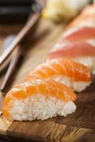 gesundes japanisches Nigiri-Sushi