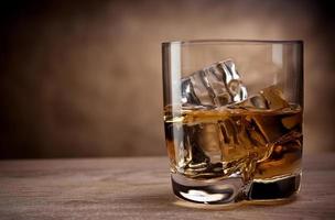 ein Glas Whisky foto