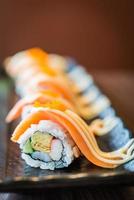 Lachs Sushi Roll Maki