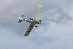 Shoreham-by-Sea, West Sussex, Großbritannien, 2014. Gliderfx Piper PA25 Pawnee foto