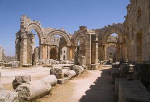 Kirche des Heiligen Simeon in Syrien foto