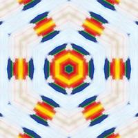 bunter abstrakter quadratischer Hintergrund. Kaleidoskop-Muster. freier Hintergrund. foto