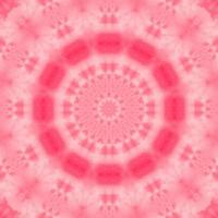 rosa abstrakter quadratischer hintergrund. Kaleidoskopmuster der kleinen Wolke. freier hintergrund. foto