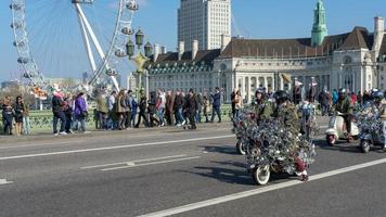 London, Großbritannien, 2016. Mods zurück in London foto