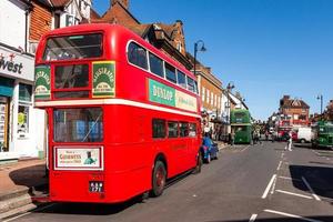 East Grinstead, West Sussex, Großbritannien, 2009. East Grinstead Oldtimer-Bus-Rallye foto