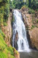 haew narok wasserfall, khao yai nationalpark, thailand foto