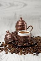 traditionelle Tasse türkischen Kaffee.