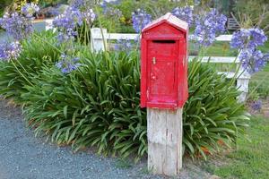 neuseeland briefkasten foto