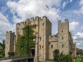 hever, kent, uk, 2016. blick auf hever castle foto