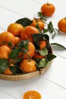 Mandarine für imlek chinesisches Neujahr foto