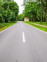 HDR-Straße in Dessau, Deutschland foto