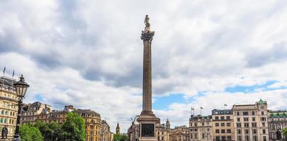 hdr trafalgar square in london foto