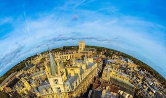 hdr-luftbild von cambridge foto