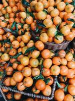 frischer Orangenfruchtlebensmittel-Fotovorrat foto