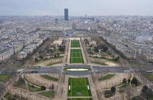 Luftaufnahme von Paris foto