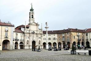 piazza dell annunziata quadrat in venaria reale mit nativita di foto